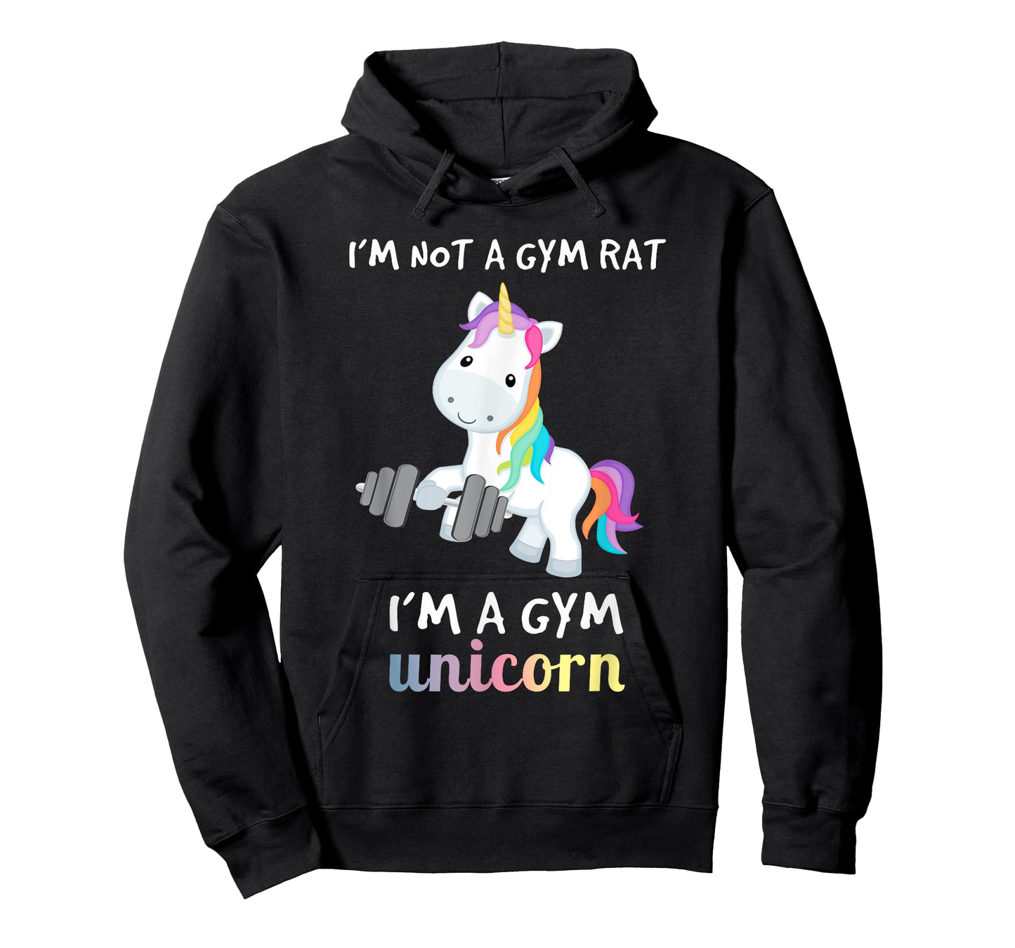 Funny Gym T Shirt Fitness Training Unicorn Lover Gifts Women T-Shirt