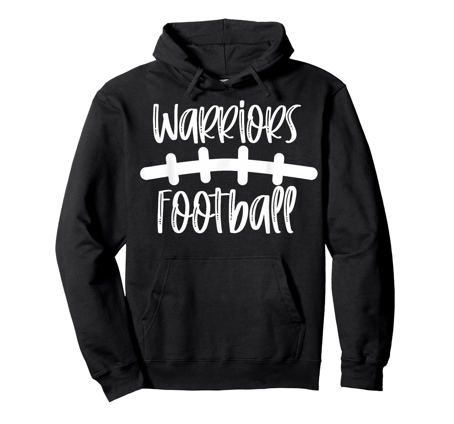 Warriors Football School Spirit Team Mascot Game Night T-Shirt