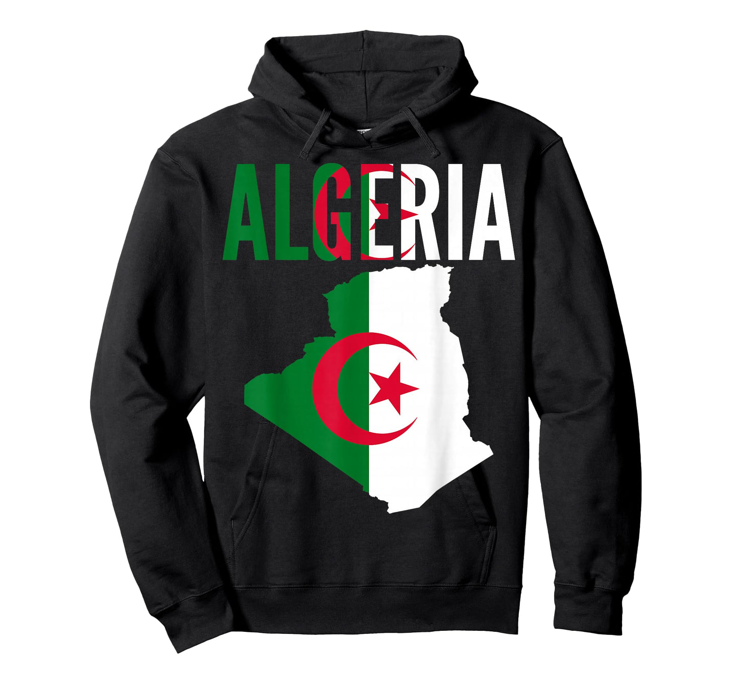 Algerian - Algeria Country Map Flag T-Shirt