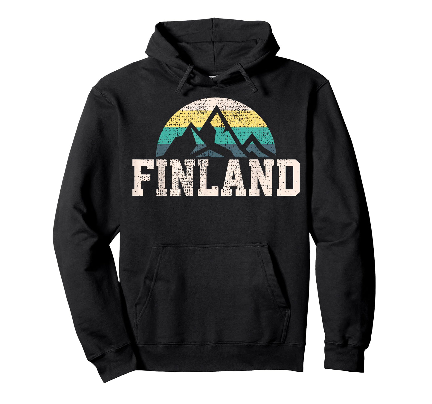 Finland Finnish Country Mountain Vintage T-Shirt