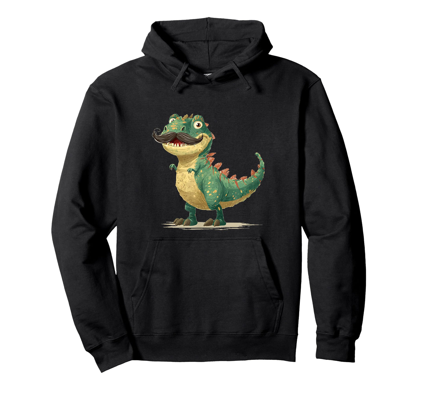 Dinosaurs and Mustache Beard Costume T-Shirt