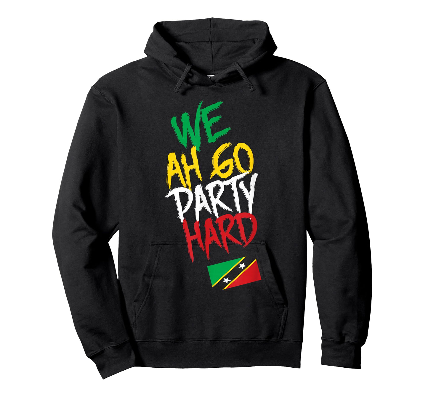 We Ah Go Party Hard Saint Kitts Caribbean Carnival T-Shirt