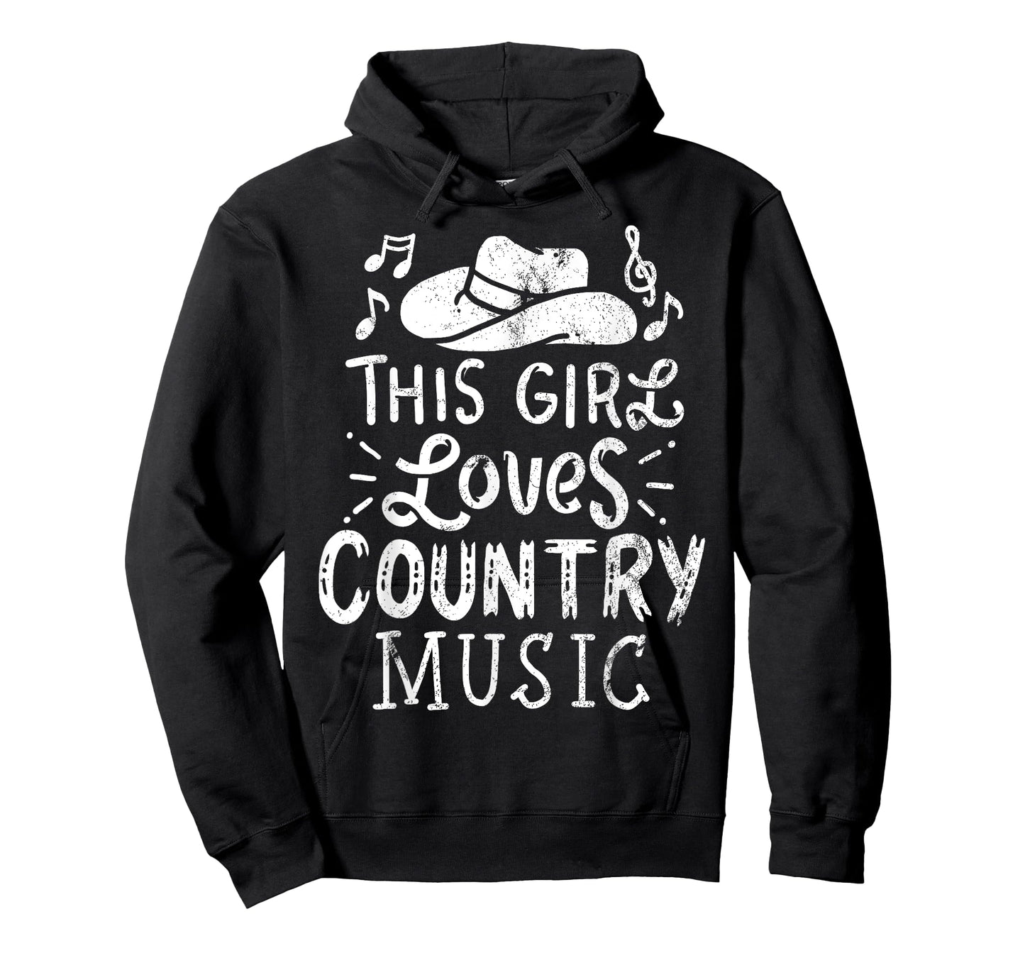Country Music Western Hat Musician T-Shirt