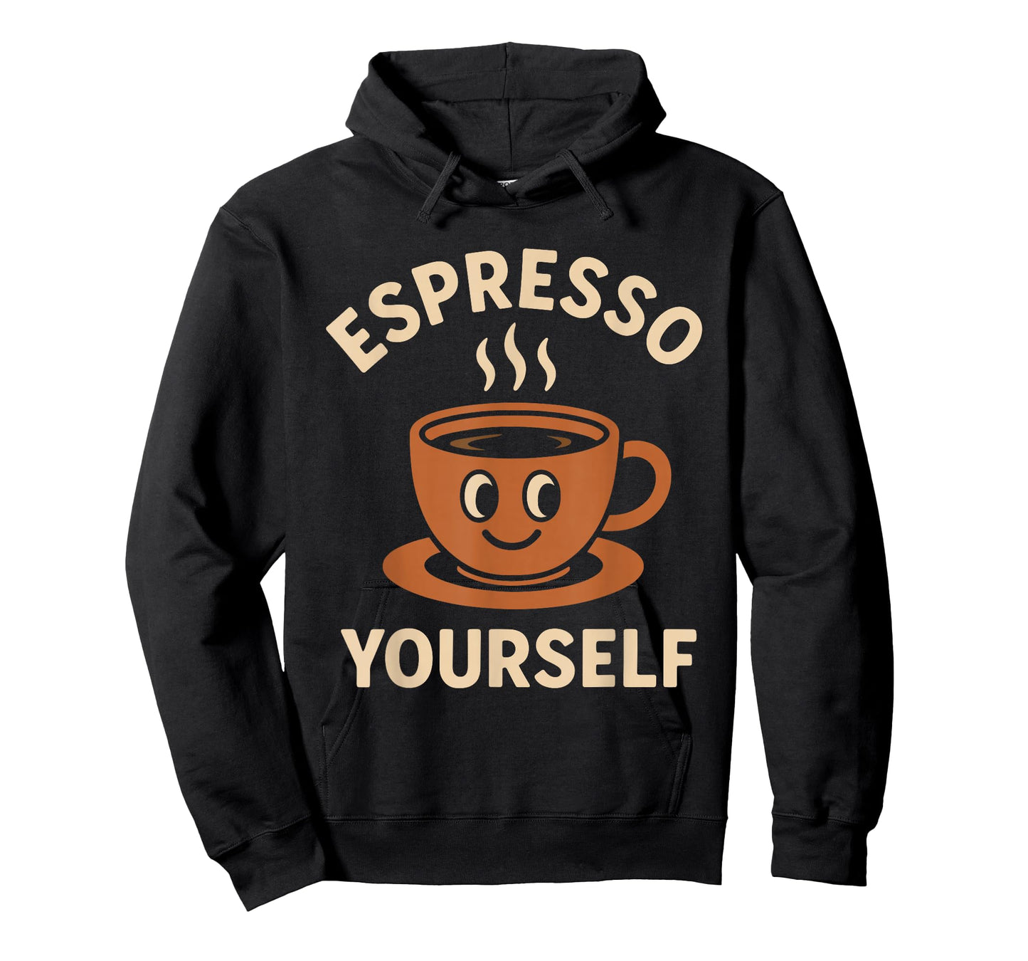 Espresso Yourself Funny Coffee Lovers Barista Latte Humor T-Shirt