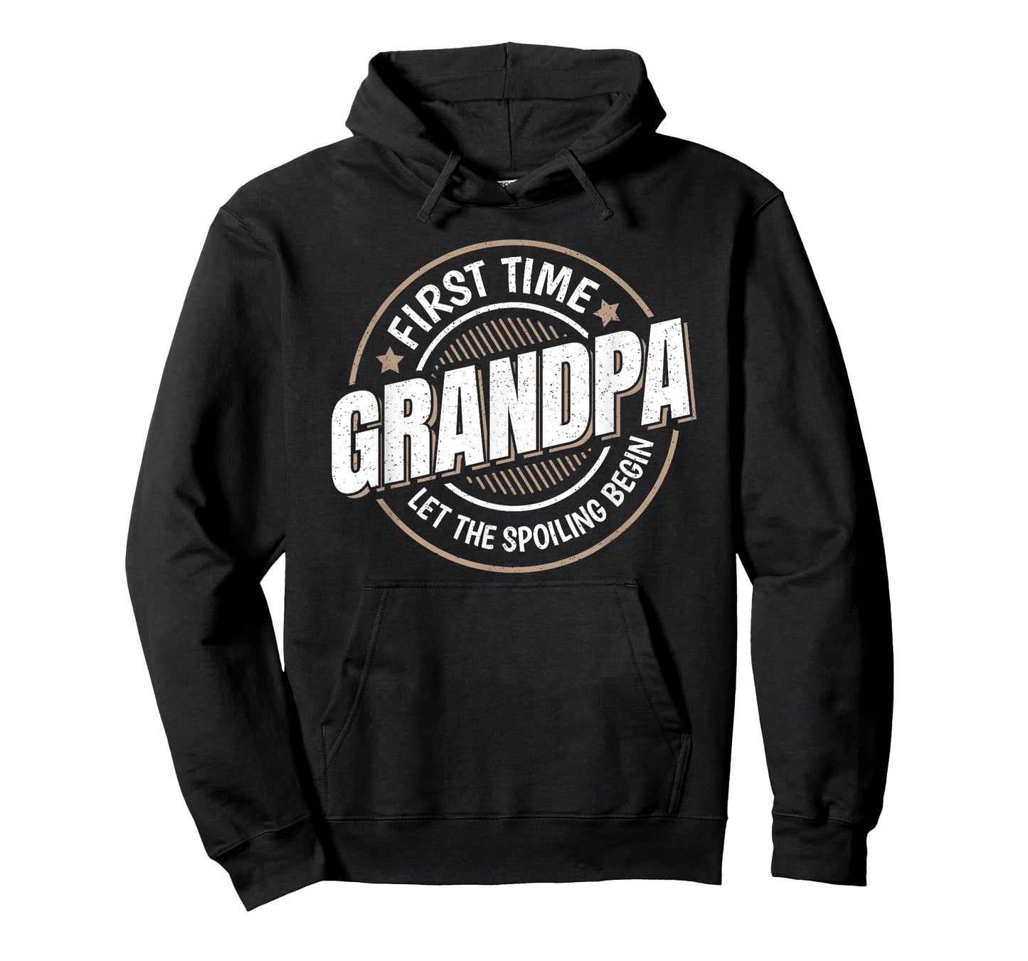 First Time Grandpa Funny Grandfather Grandkids Graphic T-Shirt