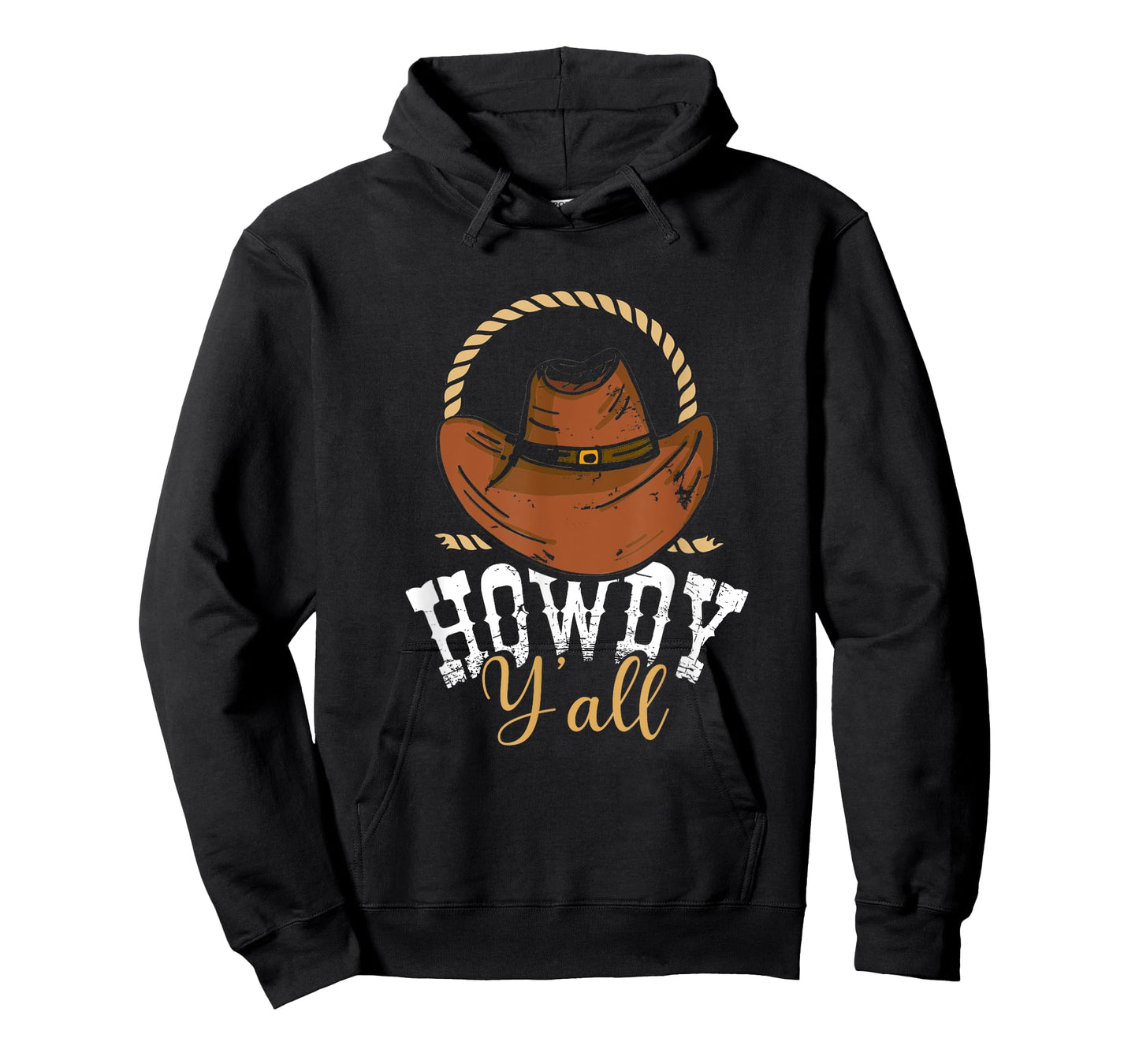 Howdy Y'all | Cowboy Hat Country | Wild West Western Rodeo T-Shirt