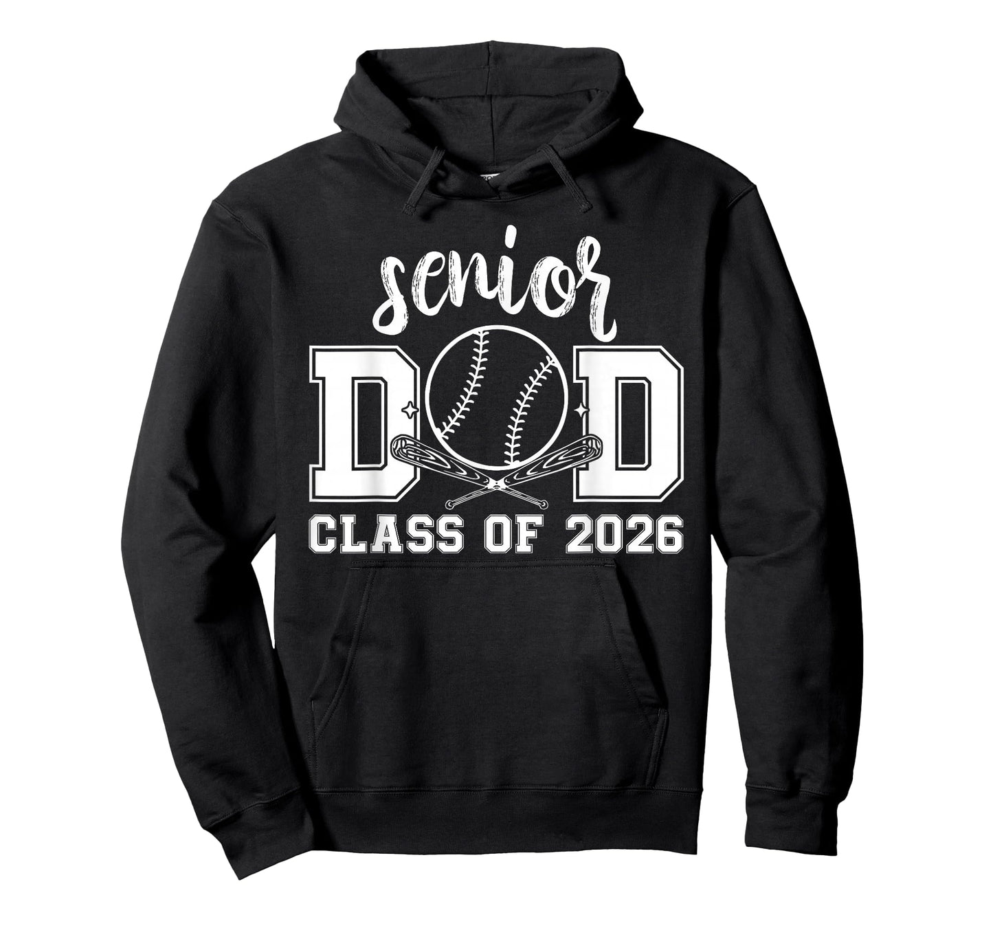 Senior Dad Baseball 2026 Class Of 2026 Proud Dad of Graduate T-Shirt