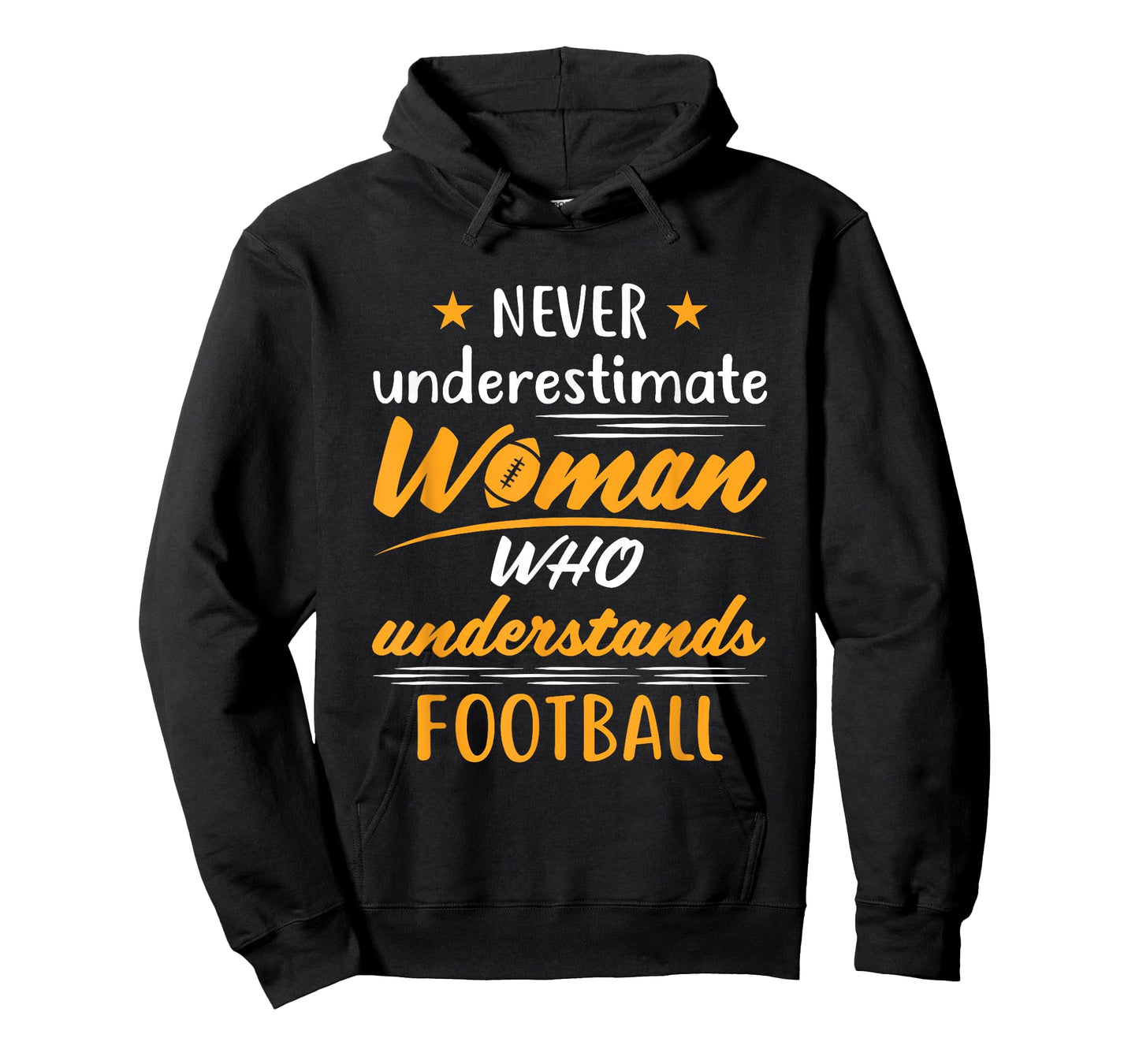 Never Underestimate a Woman Who Understands Football T-Shirt