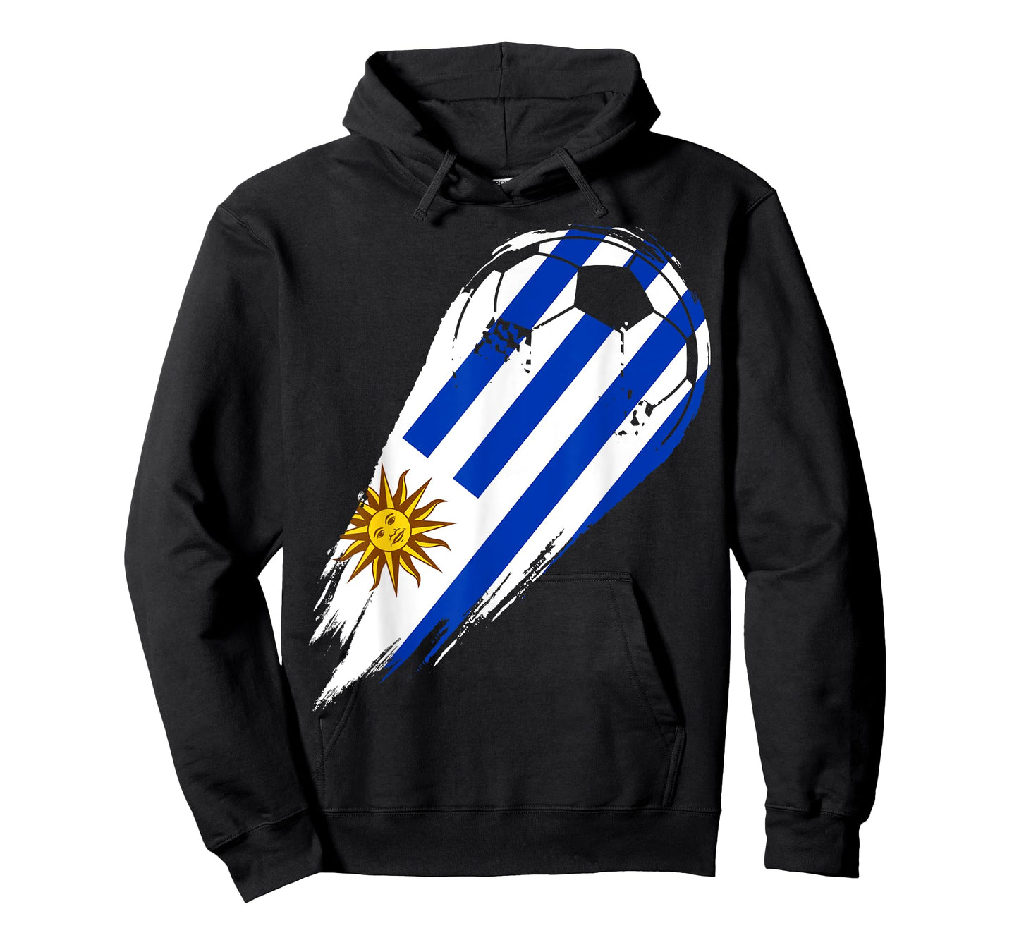 Soccer with flag of Patriotic Uruguay T-Shirt for Women Girls Kids Men