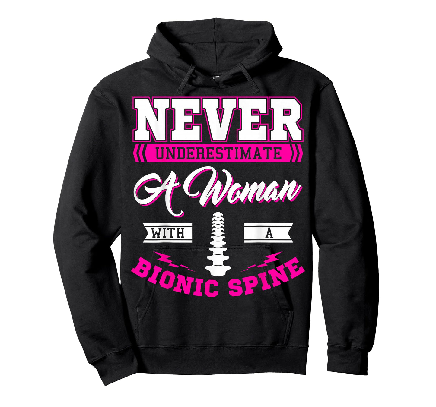 Bionic Spine Surgery Survivor Back Spinal Fusion Recovery T-Shirt