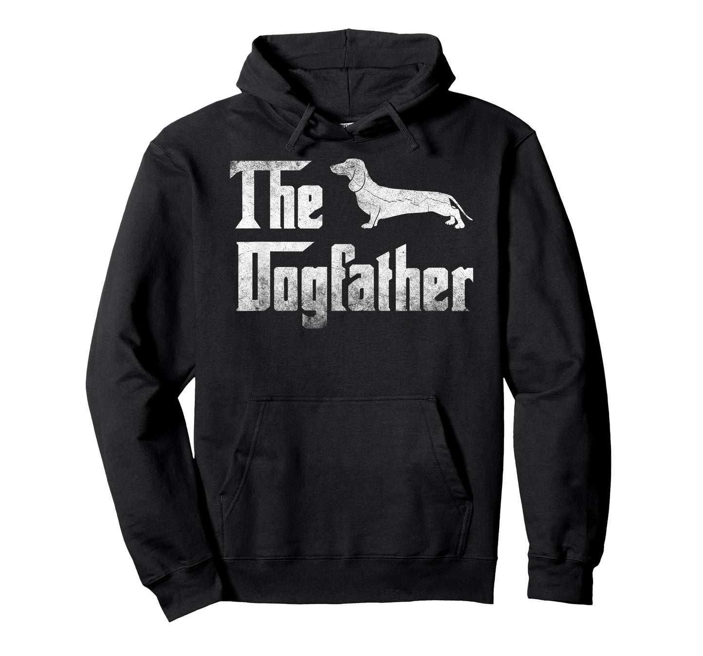 Dachshund The Dogfather T-Shirt Funny Father Dog Lover Gift Men T-Shirt