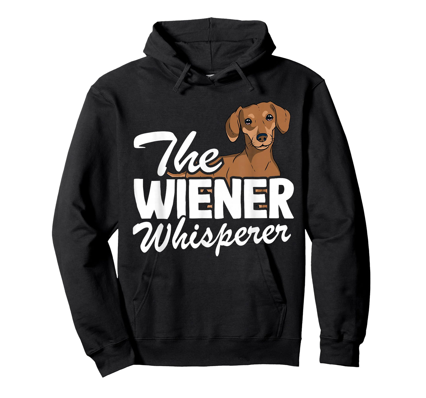 The Wiener Whisperer Doxie Dog Dad Funny Dachshund T-Shirt