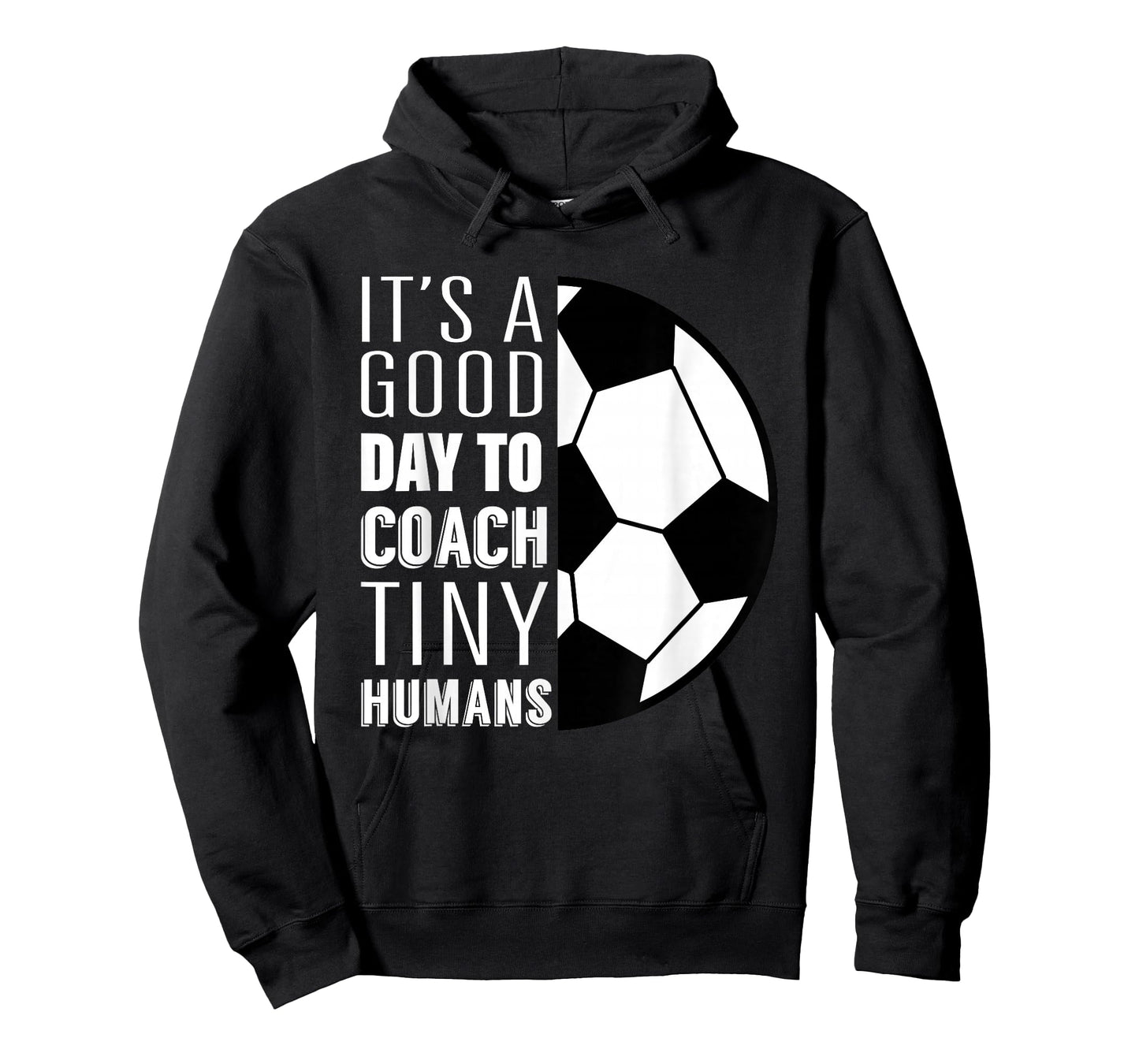 I Coach Tiny Humans Funny Soccer Coach Trainer Outfit Gag T-Shirt