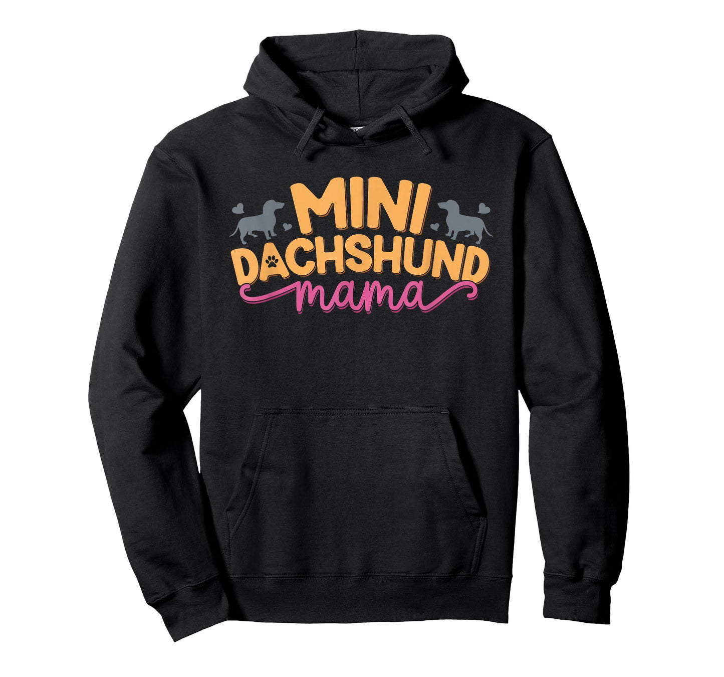 Mini Dachshund Mama Miniature Wiener Dog Lover Mom T-Shirt