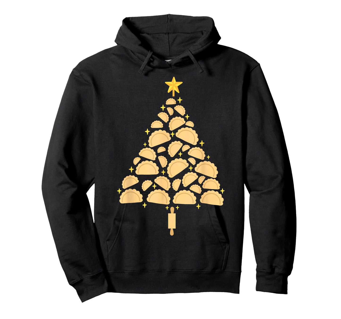 Pierogi Christmas Tree Cute Polish Funny Xmas Food Men Women T-Shirt