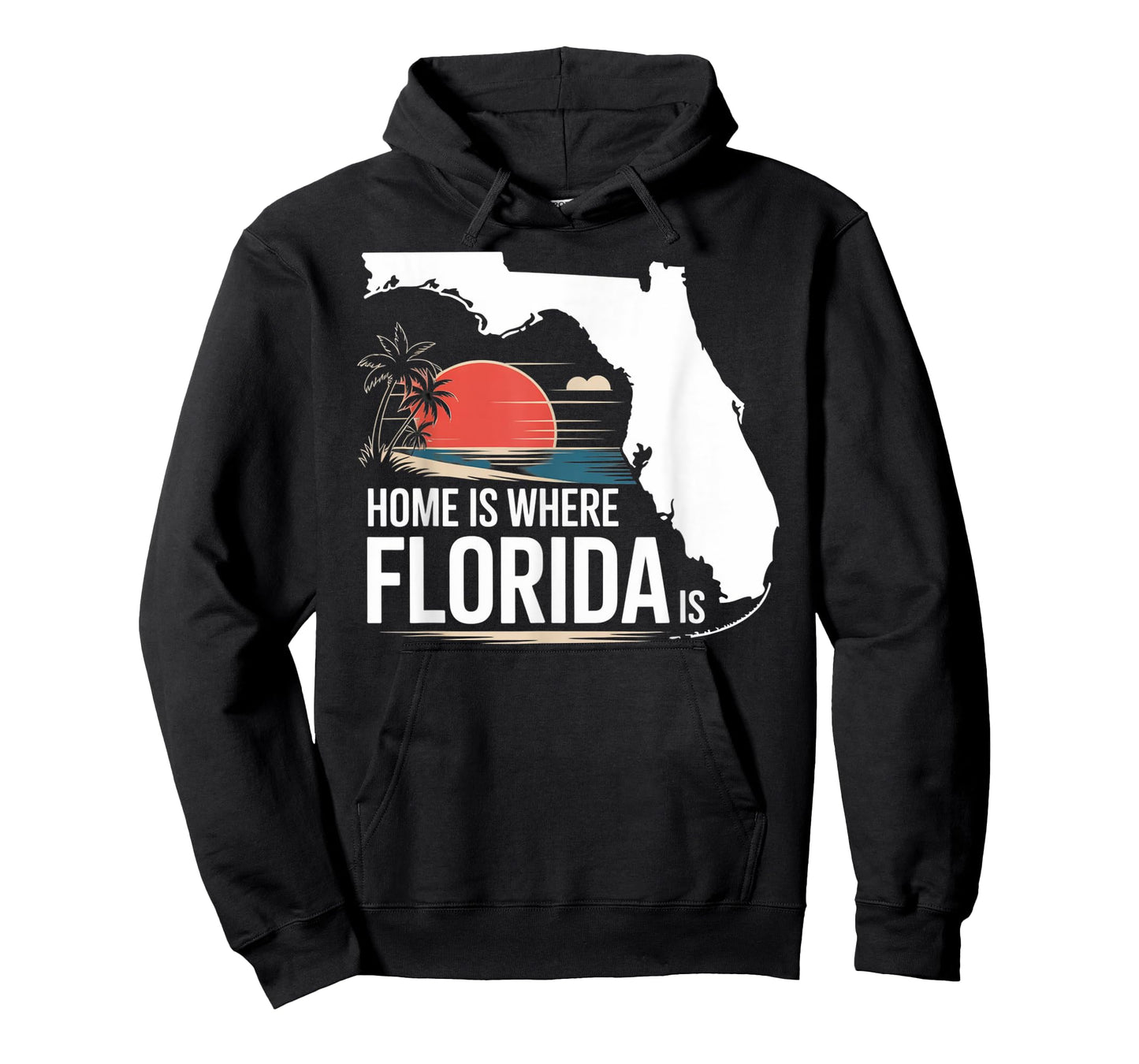Home is Where Florida is Sunshine State Love T-Shirt