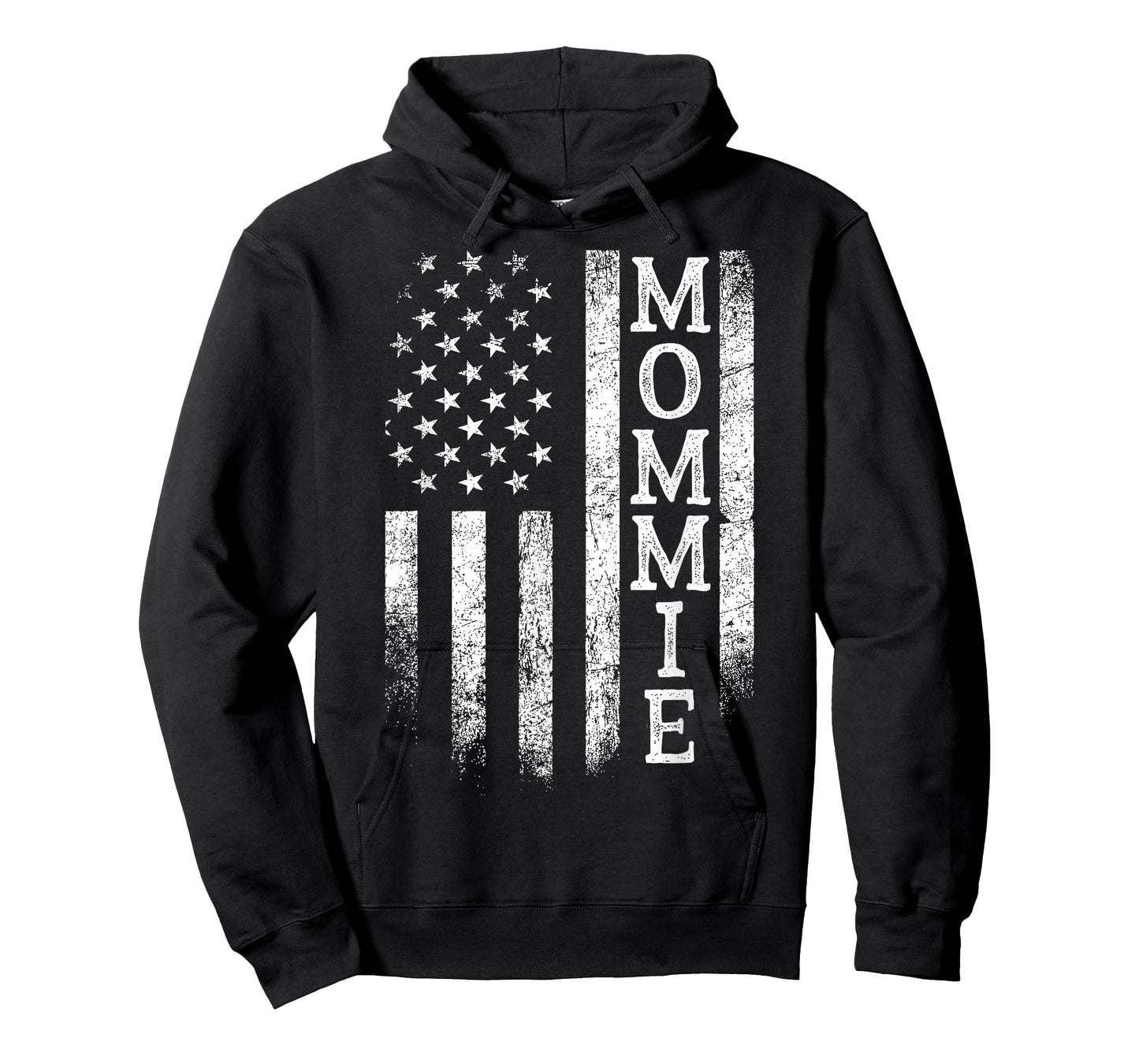 Mommie American Flag Patriotic Mother's Day T-Shirt