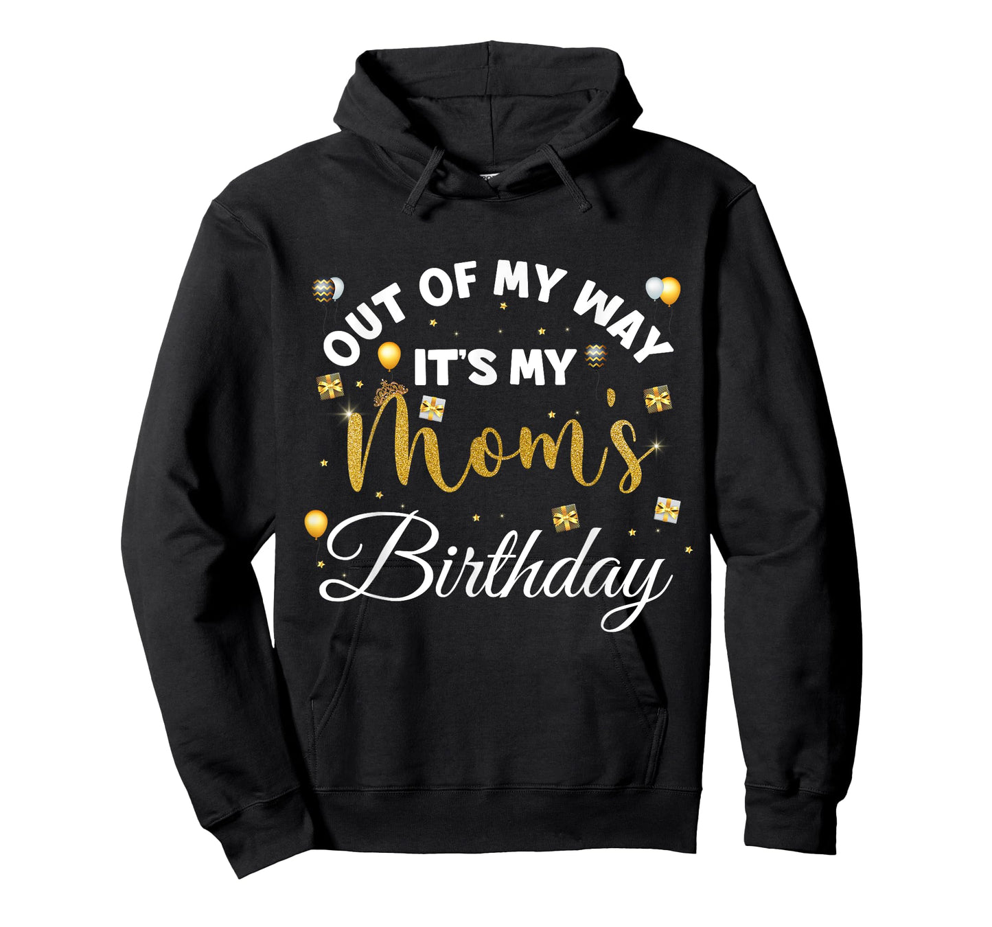 Mom birthday party out of my way it's my mom's birthday T-Shirt