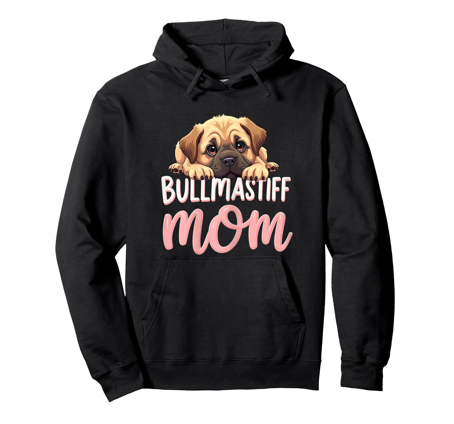Bullmastiff Mom Dog Bullmastiff Mama Cute Puppy T-Shirt for Women