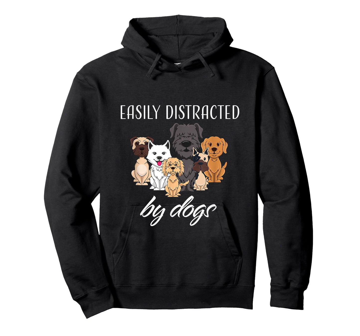 Easily Distracted by Dogs T-Shirt