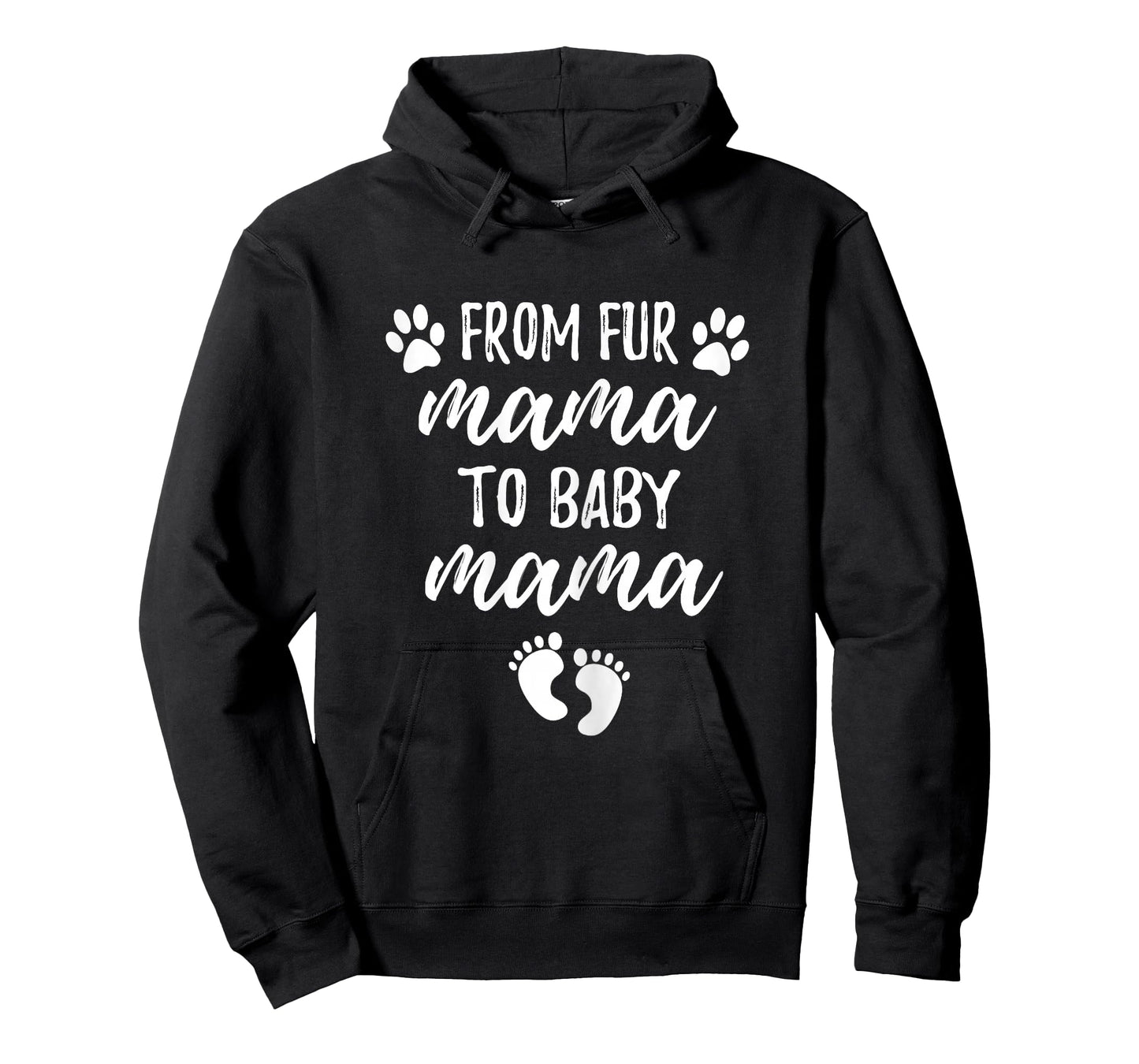 from Fur Mama to Baby Mama T-Shirt Pregnancy Announcement T-Shirt