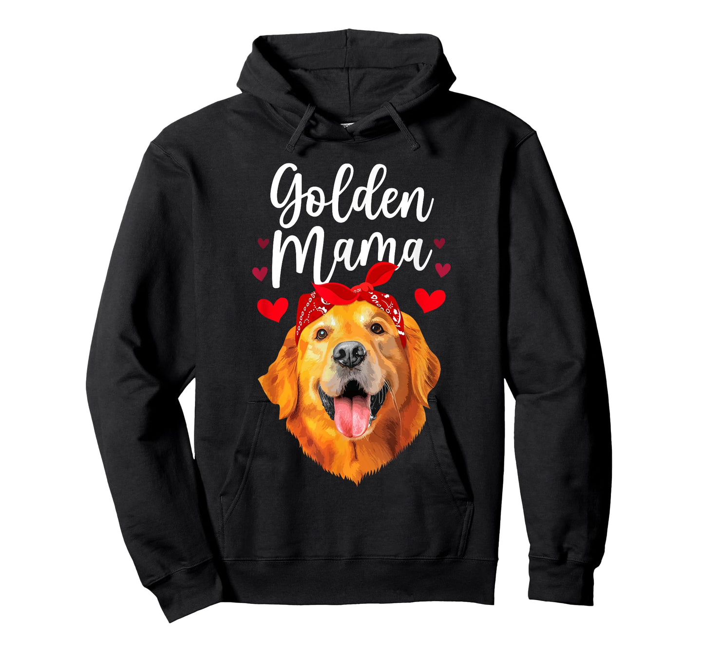 Golden Retriever Design For Mom Women Golden Retriever Lover T-Shirt