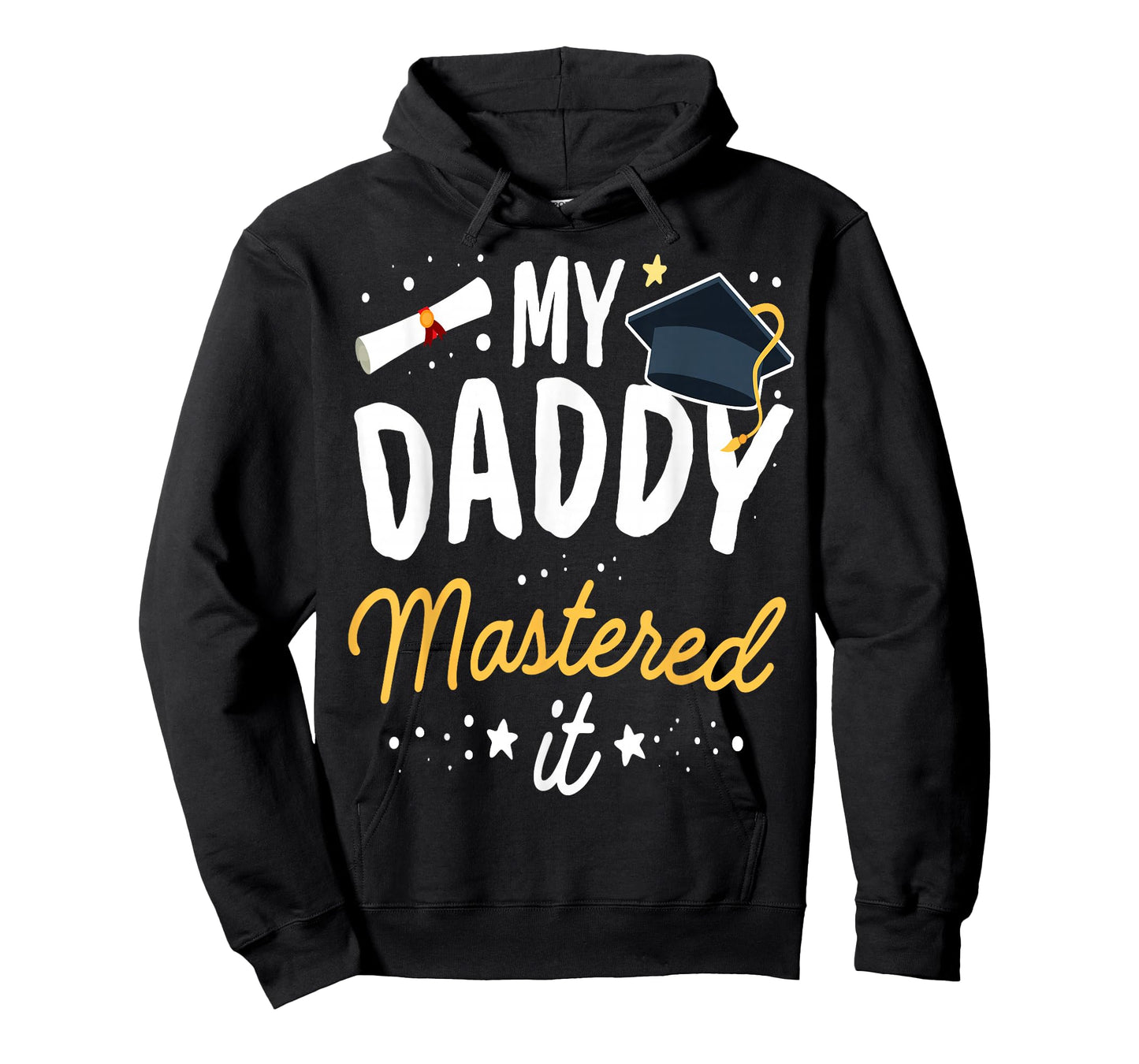 Masters Graduation Tee My Daddy Mastered It Class of 2025 T-Shirt