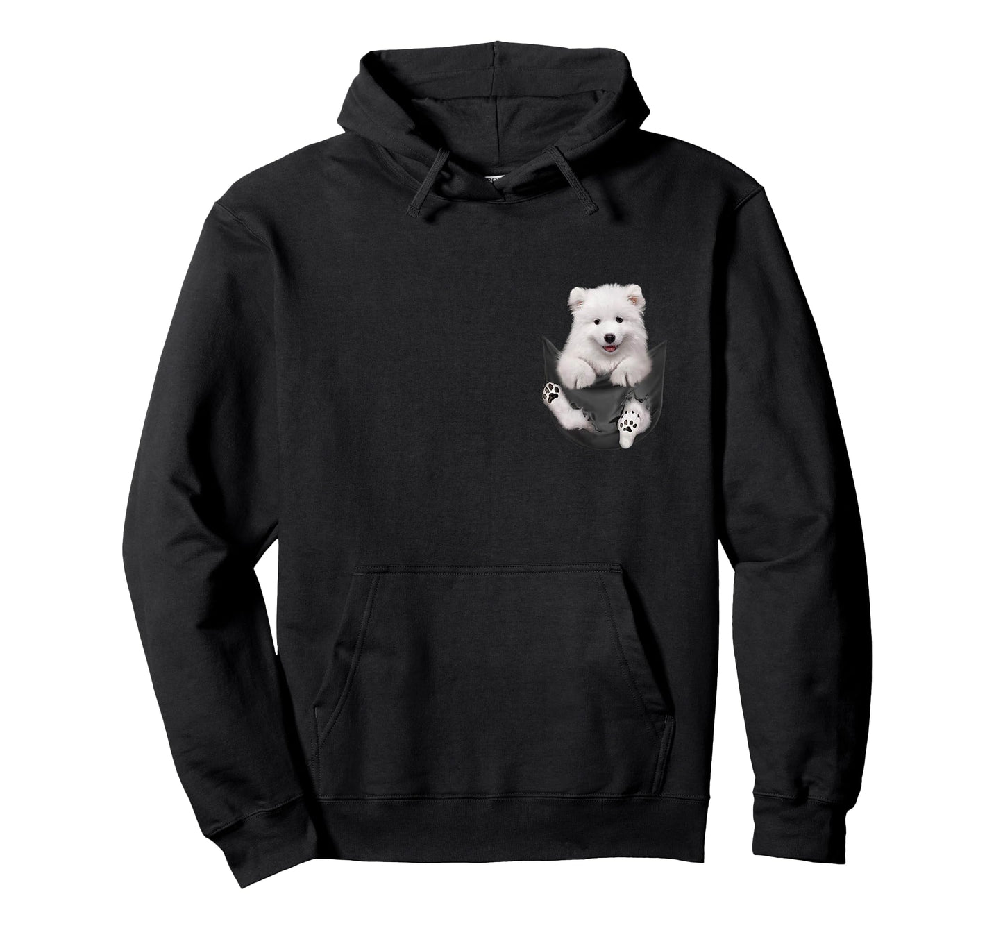 Dog Lovers Gifts Samoyed In Pocket Funny Dog Face T-Shirt
