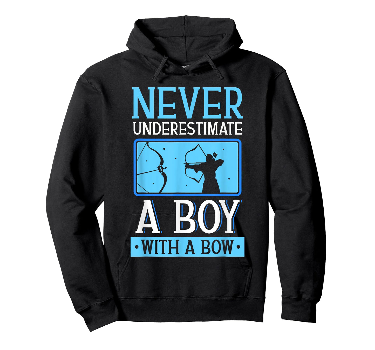 Never Underestimate A Boy With A Bow Arrow Archery Archer T-Shirt