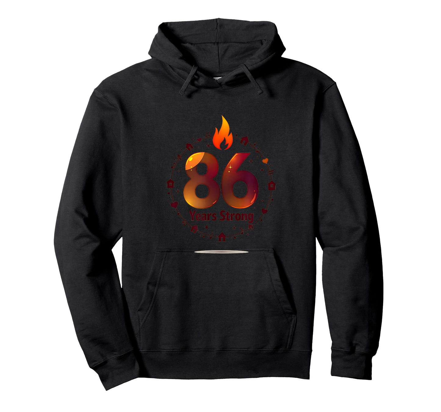 86 Years Strong Birthday Gift Celebration Milestone T-Shirt