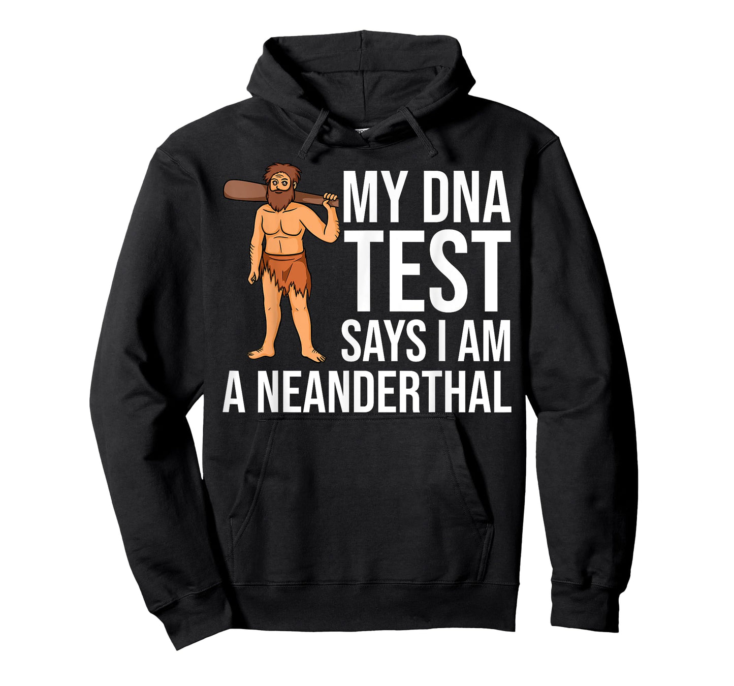 Neanderthal Dna Test Gift Caveman Woman Skull T-Shirt