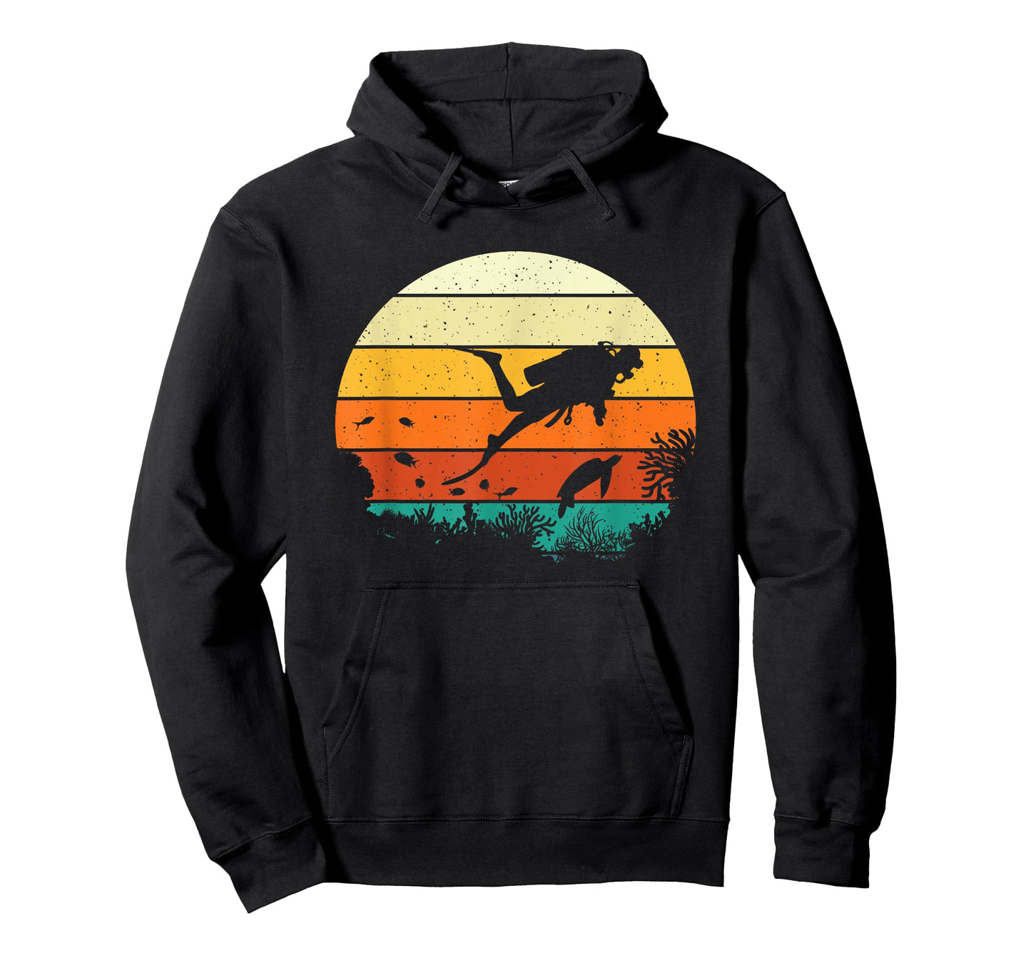 Retro Vintage Scuba Diver - Scuba Diving Ocean T-Shirt