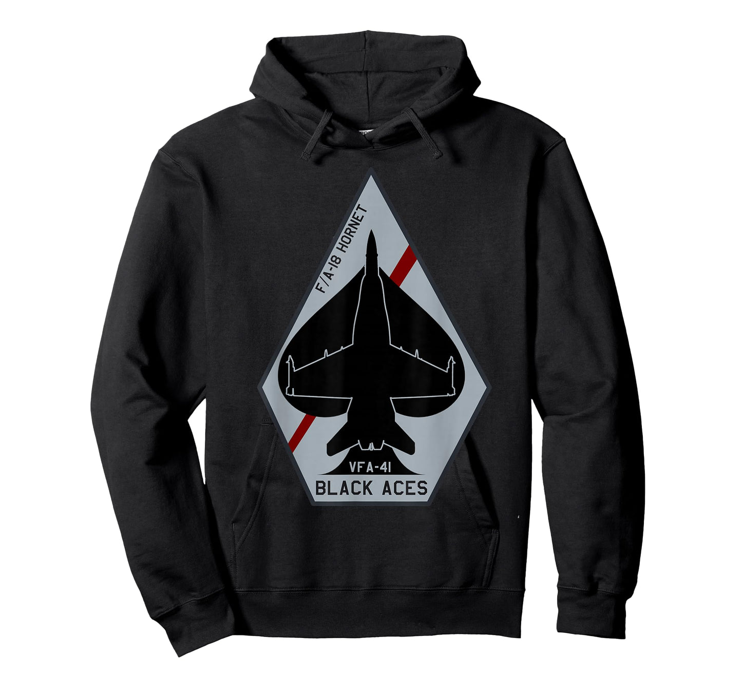 VFA-41 Black Aces F-18 Hornet Jet Fighter Airplane T-Shirt T-Shirt