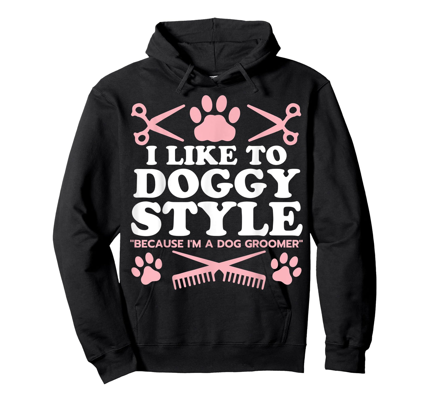 Funny Dog Groomer "I Like To Doggy Style" Dog Grooming T-Shirt