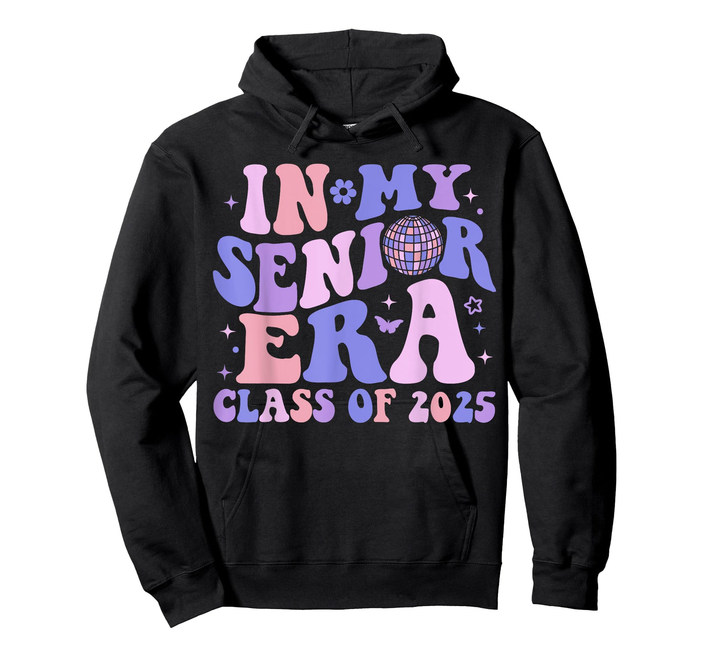 In My Senior Era Class of 2025 Groovy Senior 2025 Graduation T-Shirt