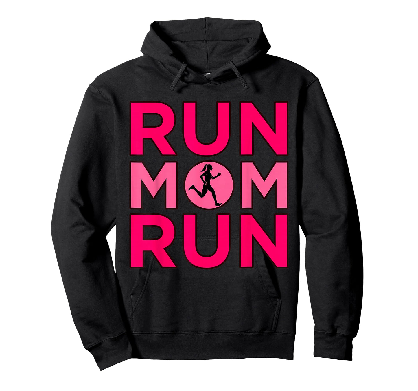 Run Mom Run Half Marathon Runner Running Lover Graphic T-Shirt