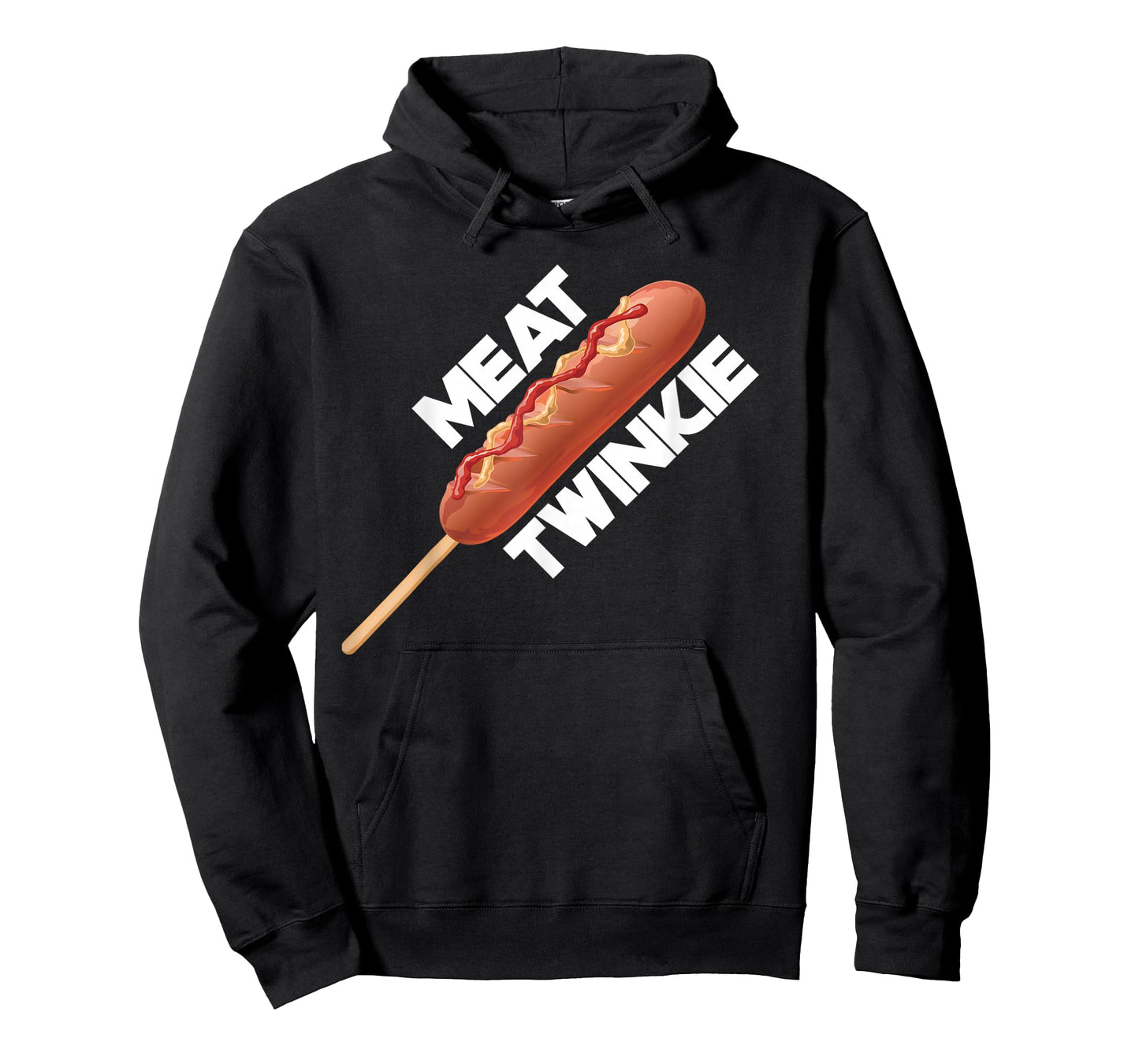 Meat Twinkie Corn Dog for Lovers Dogs Foodie Men Sausage T-Shirt