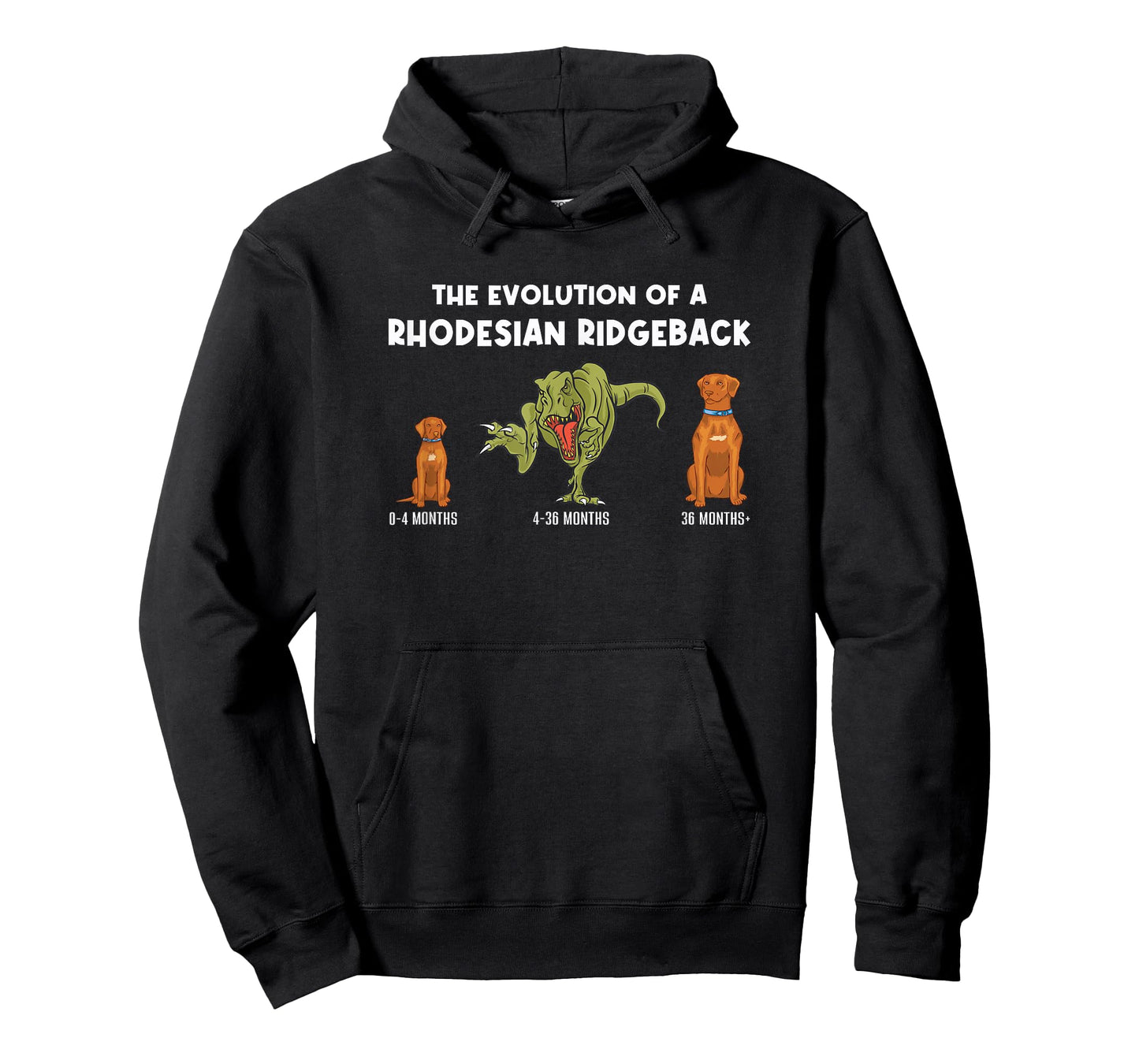 Dogs Mama The Evolution Of A Rhodesian Ridgeback T-Shirt