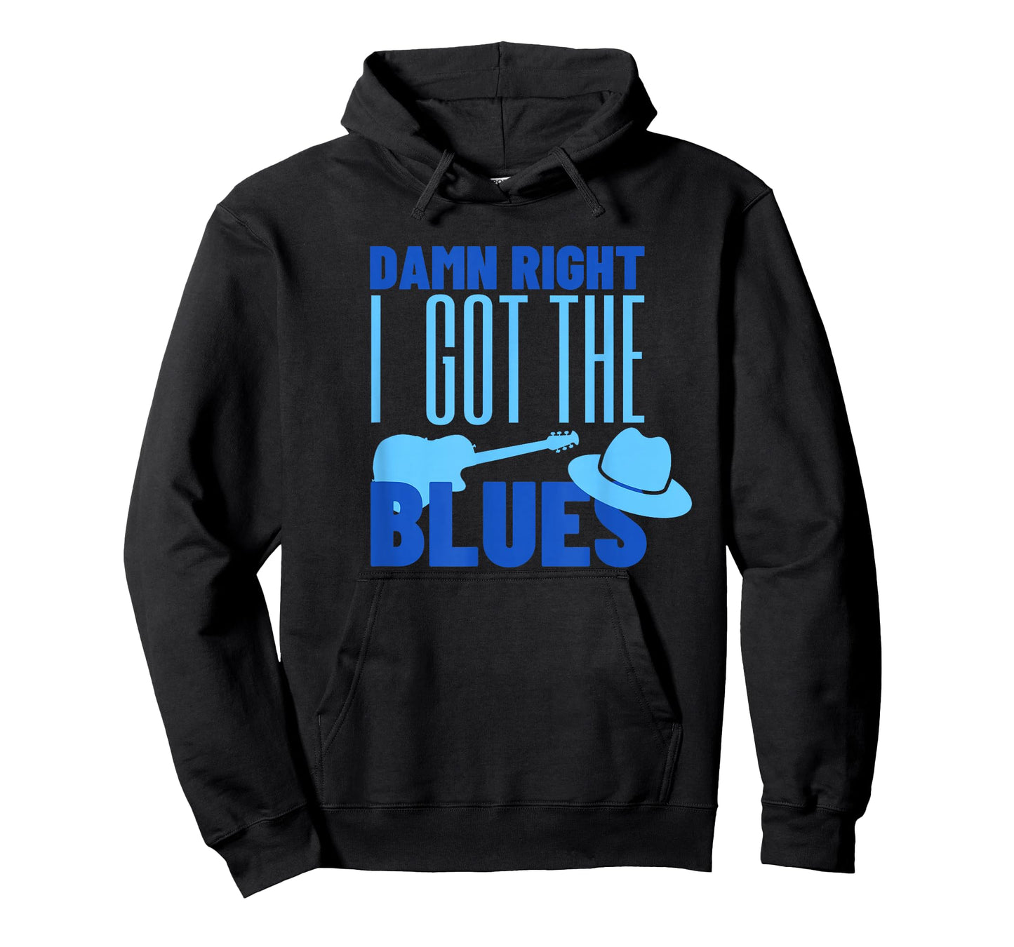 Damn Right I Got The Blues - Guitar T-Shirt