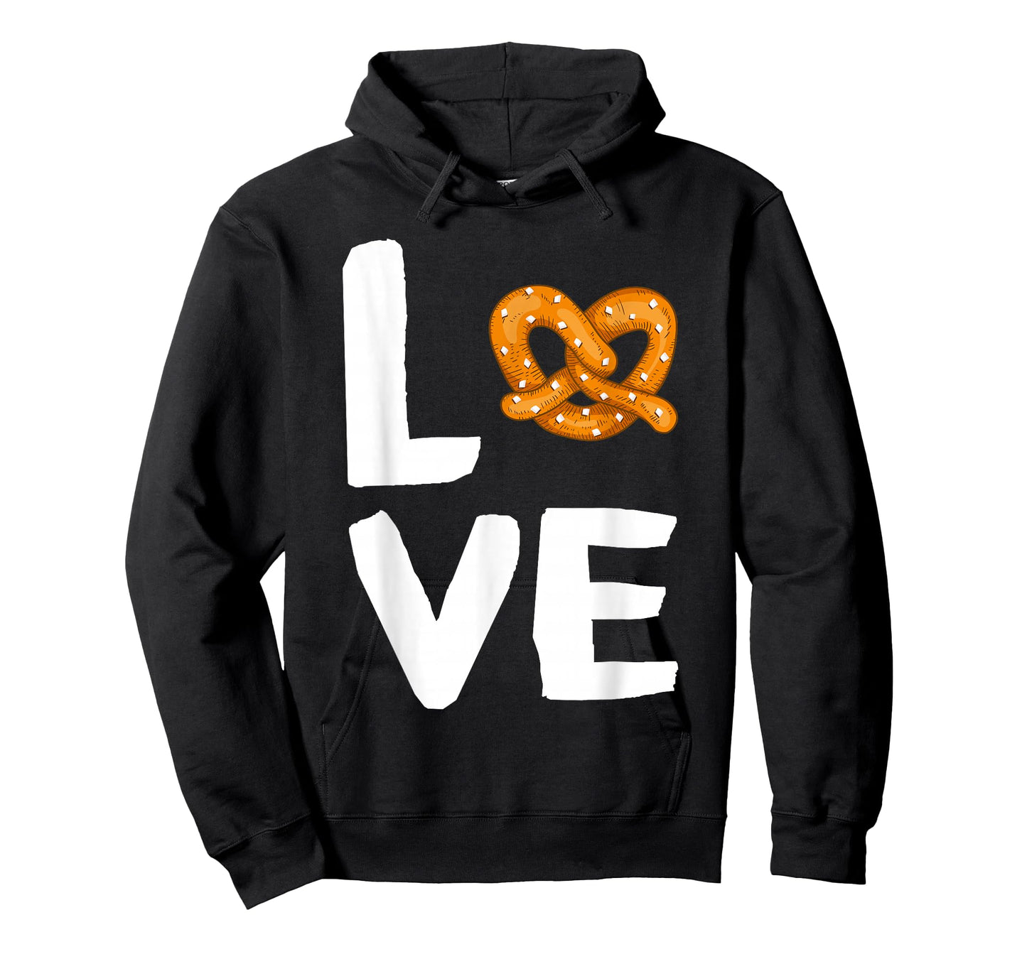I Love Pretzels for Pretzel Day Funny Office Wear Gifts T-Shirt