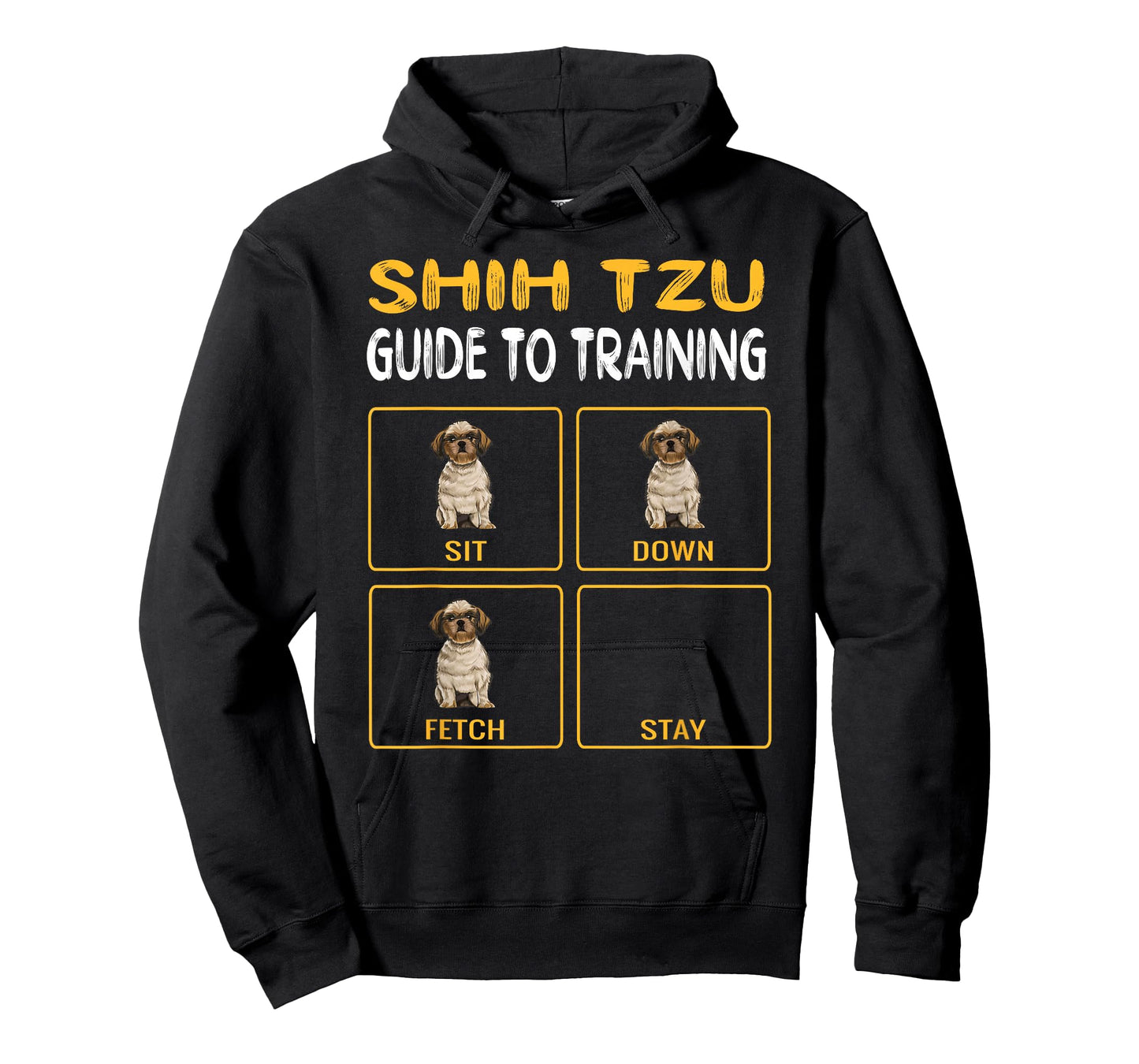 Funny Shih Tzu Guide to Training Dog Trainer Obedience T-Shirt