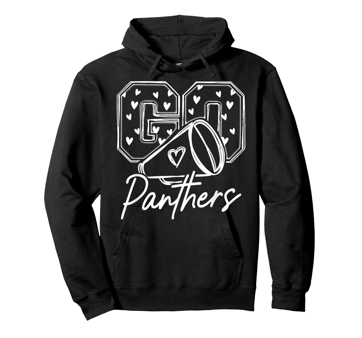 Go Cheer Panthers High School Spirit Team Back to School T-Shirt