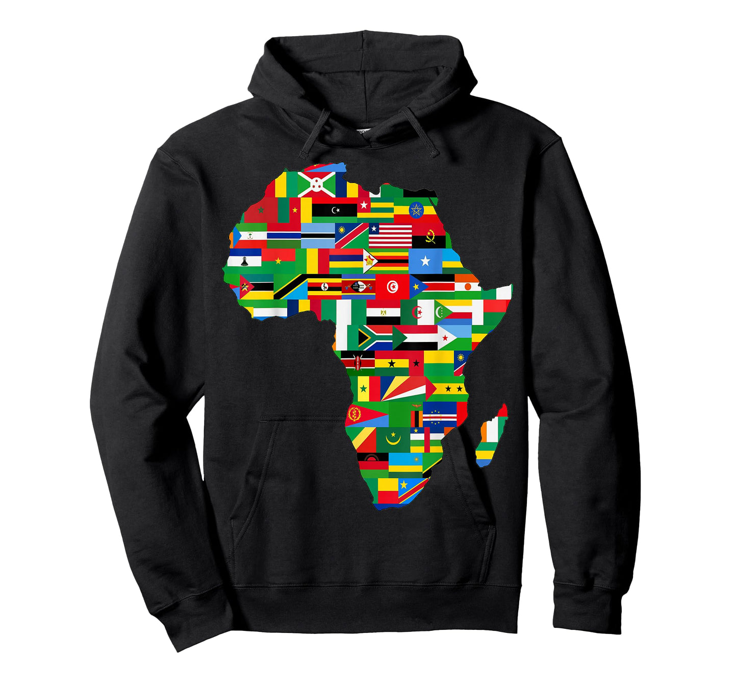 Africa T-Shirt Proud African Country Flags Continent Love T-Shirt