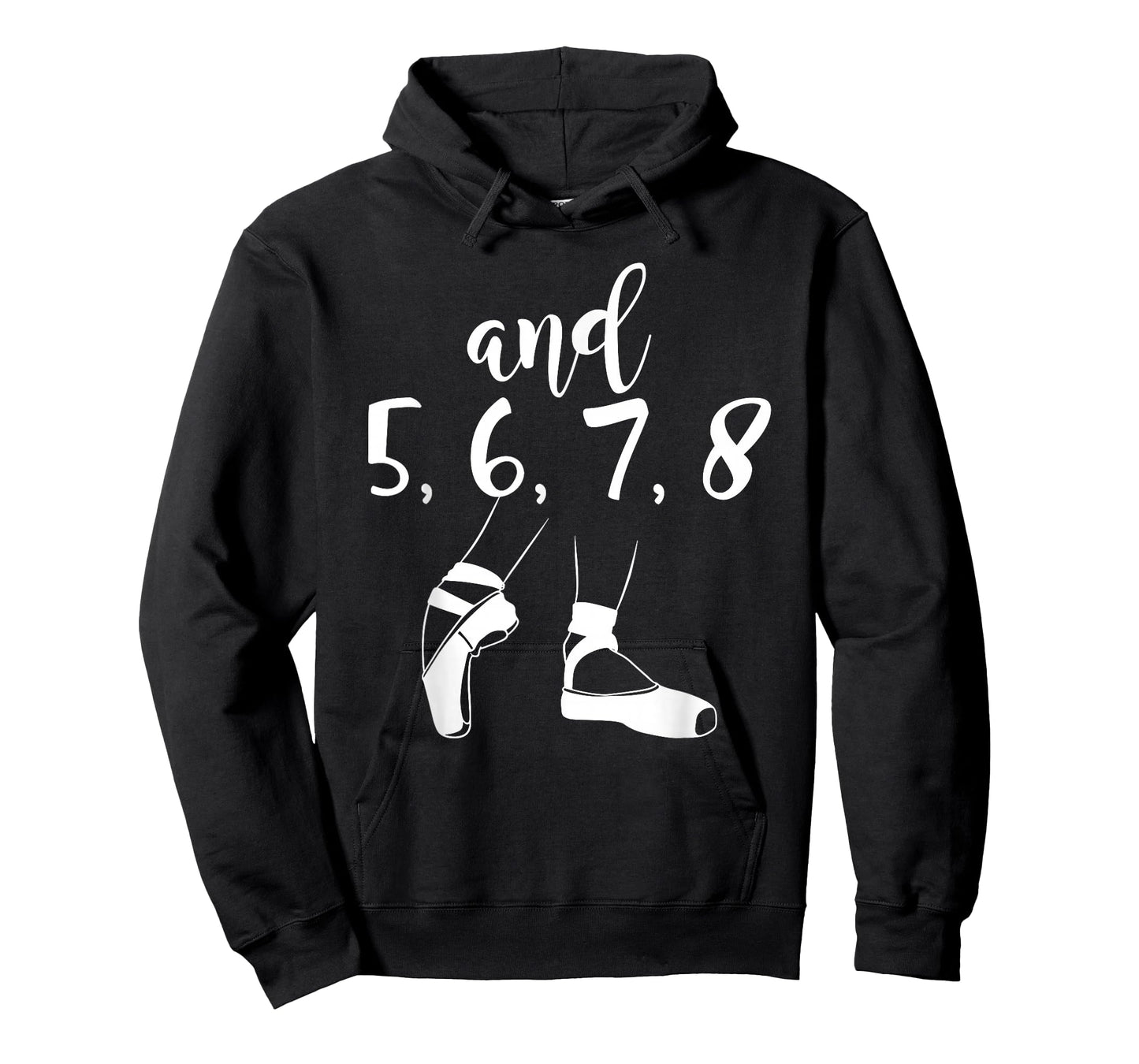 and 5 6 7 8 Choreographer Pointes Ballet Funny Dance Teacher T-Shirt