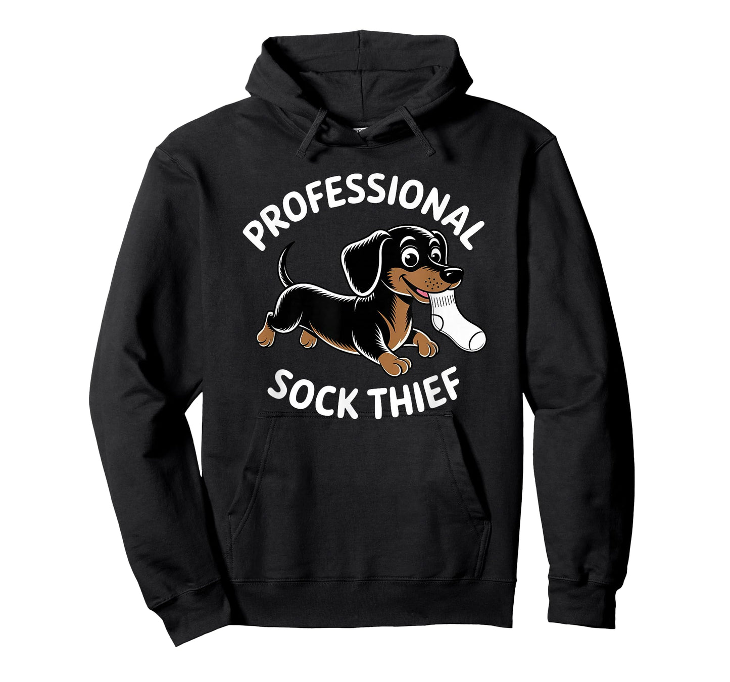Dachshund Sock Thief Humor Dog Lover T-Shirt