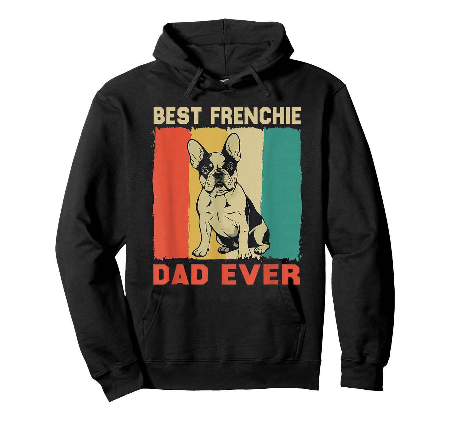 Best Frenchie Dad Vintage French Bulldog Dog Lovers Men T-Shirt