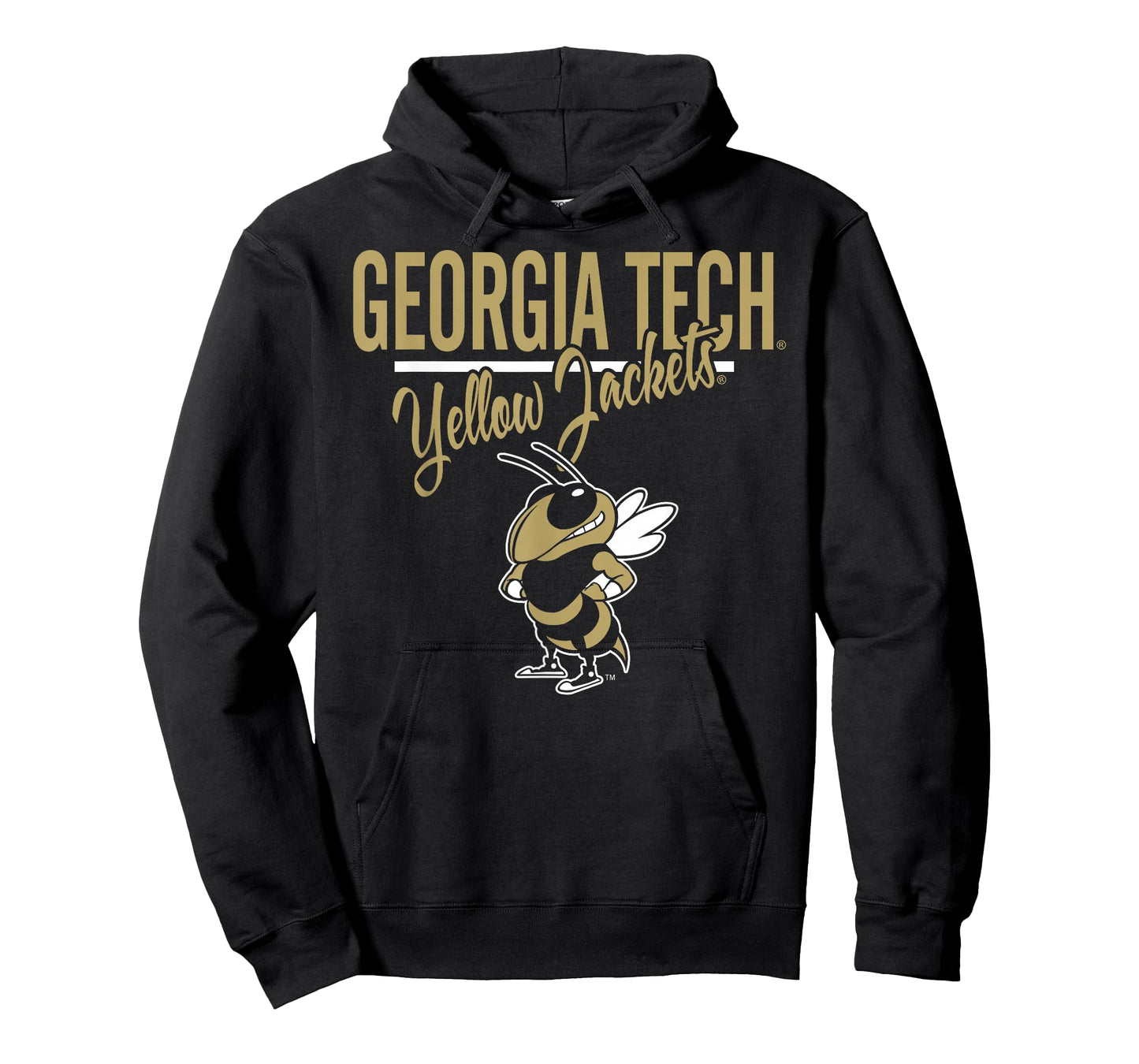 Georgia Tech Yellow Jackets Mascot Navy Officially Licensed T-Shirt