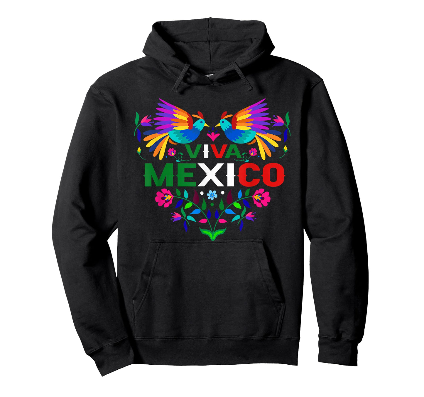 Viva Mexico Otomi Bird Proud Mexican Independence Day T-Shirt