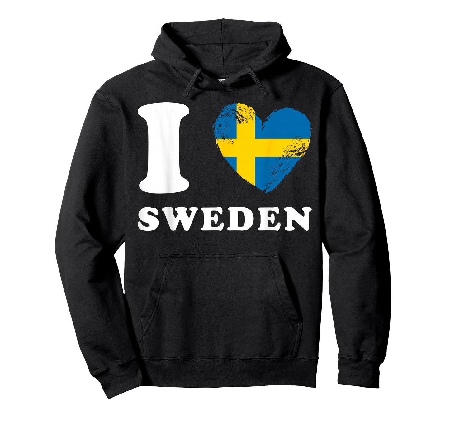 I Love Sweden - Heart Flag Sweden T-Shirt