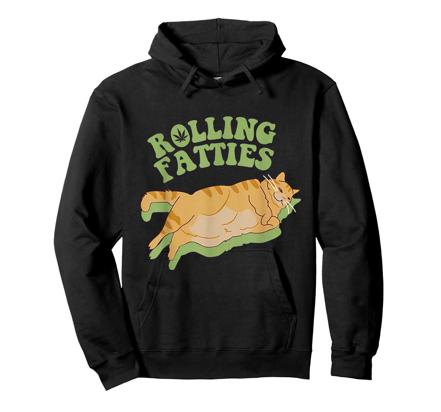 Vintage Rolling Fatties Cat Retro Kitty Kitten Meow MenWomen T-Shirt